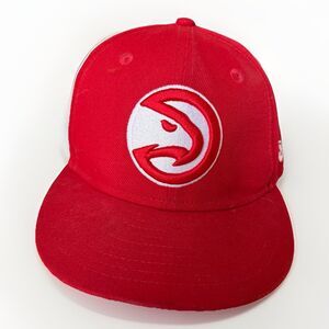 Atlanta Hawks New Era 9Fifty Red Primary Logo Youth Snapback Hat